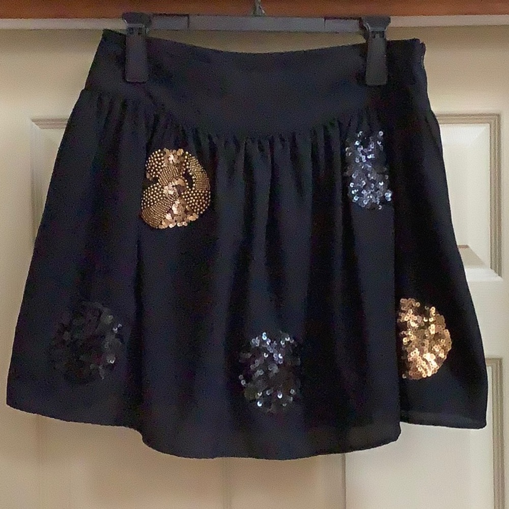 Marks and Spencer Limited Edition Black Sequin Skirt